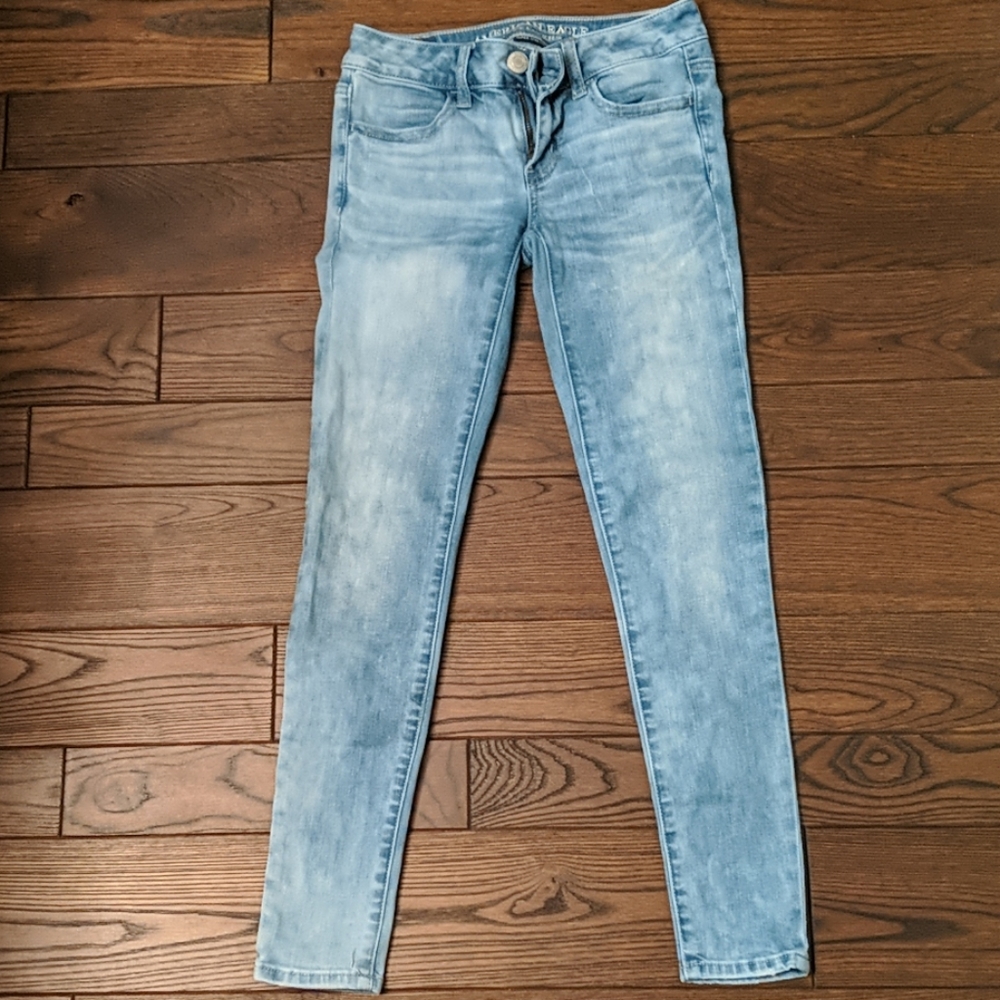 American eagle jeans size 0